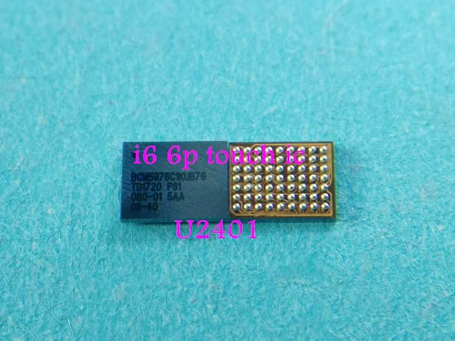 

5 шт./лот BCM5976C1KUB6G BCM5976 U2401 для iphone 6 6plus Белый сенсорный ic