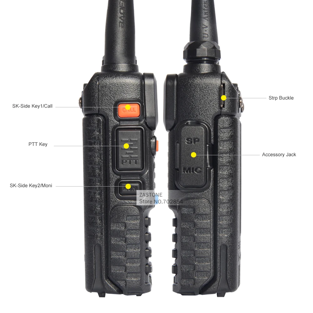 BaoFeng Talkie Walkie Amateur Radio BF-F8+ 136-174MHZ 400-520MHZ Dual Band Hand Held Ham | Мобильные телефоны и