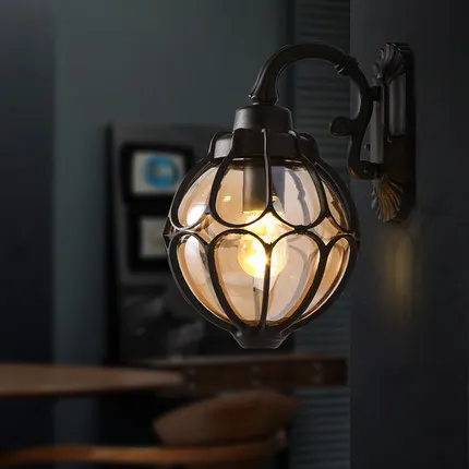 Американский настенный светильник в стиле лофт промышленный винтажный для дома