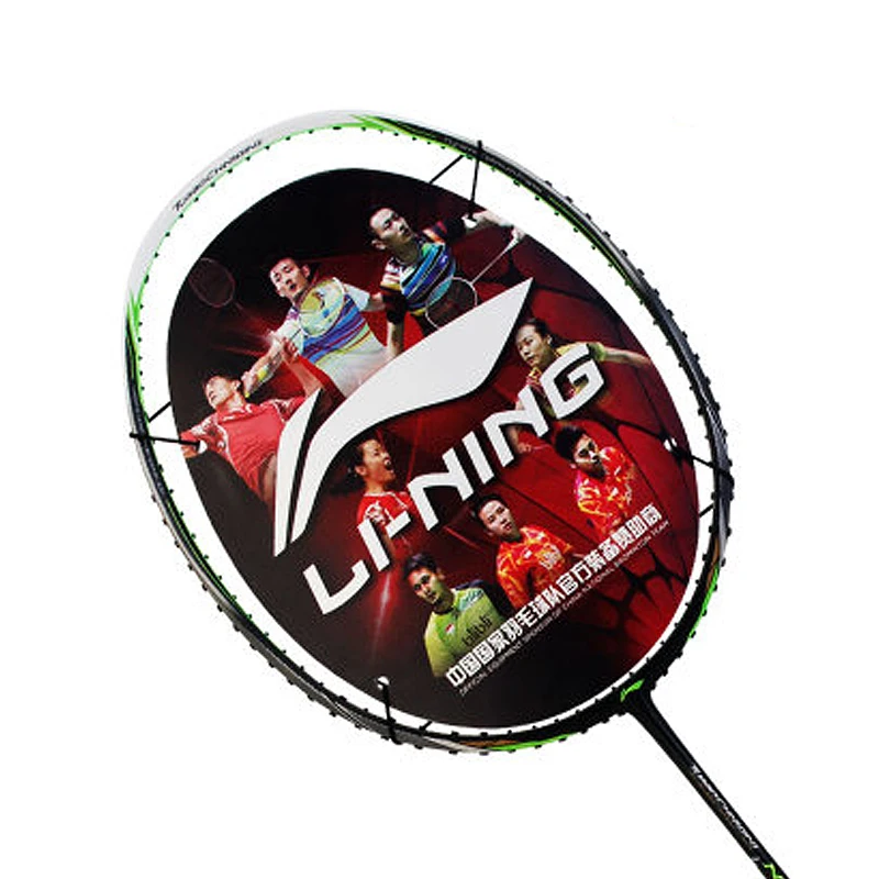 Li Ning Бадминтонная ракетка Подлинная полностью углеродистая N7II атака ультра легкая Одиночная съемка