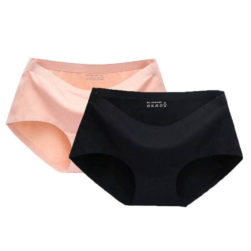 Высококачественные Женские трусы нижнее белье сексуальное бесшовные средней