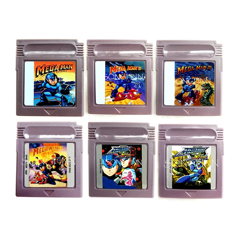 

Megaman 1 2 3 4 Mega Man Xtreme 1 2 Video Game Memory Cartridge English Language Card for 16 Bit Console Save