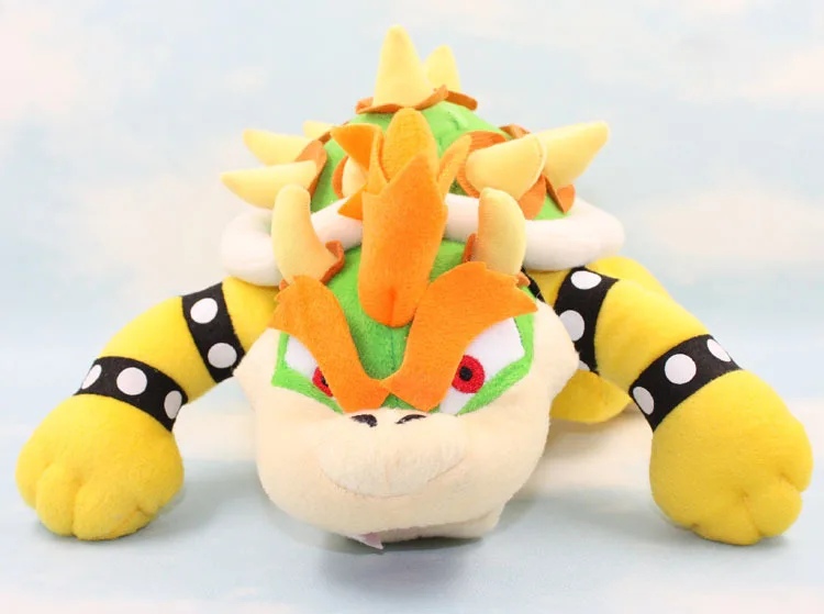 4 шт./лот 10 дюймов 25 см Bowser плюшевые игрушки Супер Марио плюшевый КУПА куклы дракон плюшевая игрушка