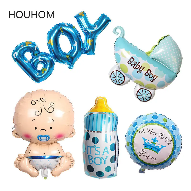 Детский душ воздушные шары для мальчиков и девочек вечерние украшения на день