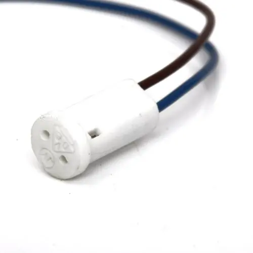 KSOL G4 розетка керамическая светодиодная галогенная лампа держатель 12V|g4 socket|light bulb