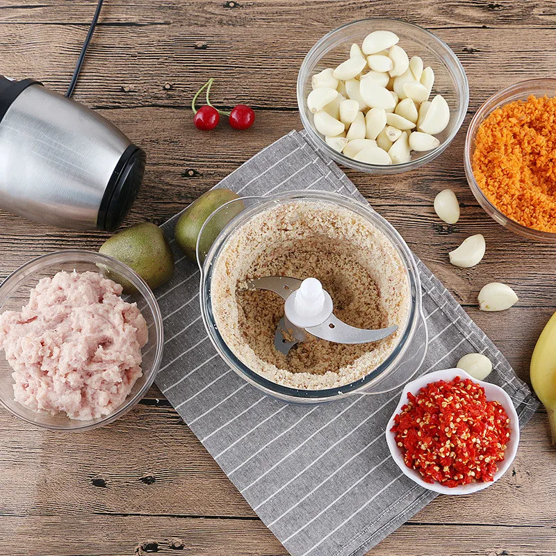 Миксеры для пищевых продуктов домашняя Мясорубка из нержавеющей стали
