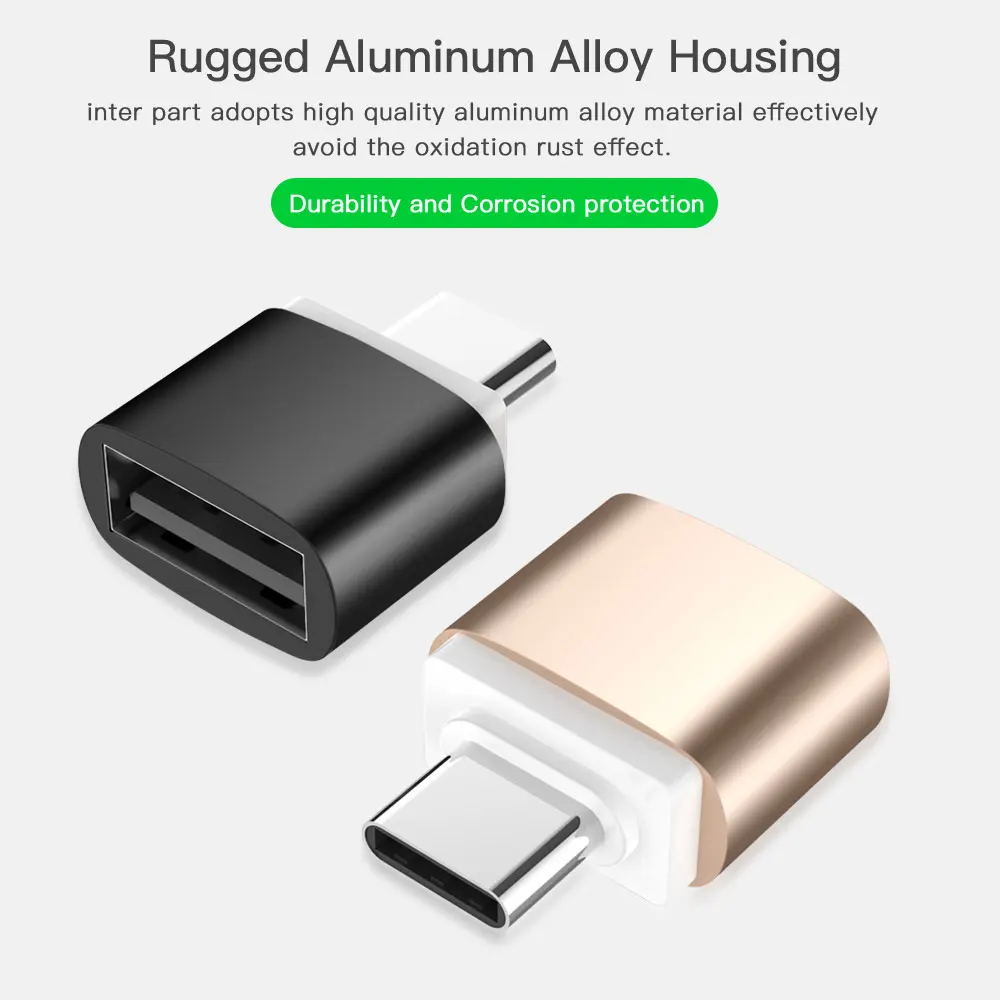 USB 2,0 3,0 type-C OTG кабель адаптер type C USB-C OTG конвертер для Xiaomi Mi5 Mi6 huawei samsung мышь клавиатура USB диск флэш