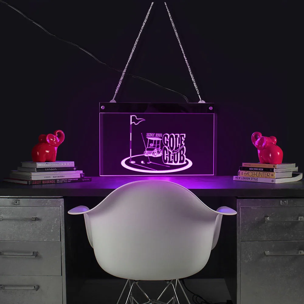 Гольф-клуб светодиод под открытым небом бизнес-дисплеи Гольф настенный