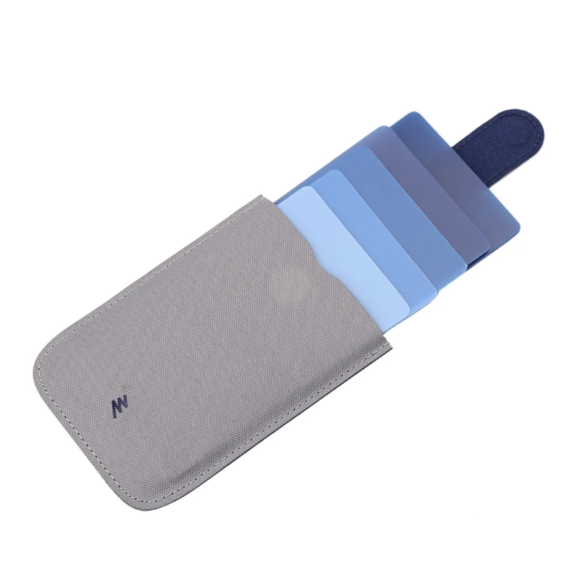 

New 2018 Men Women ID Credit Card Holder Protector Gradient Wallet Business Cards Case
