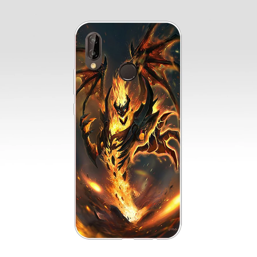 218SD dota 2 логотип мягкий Силиконовый ТПУ чехол для Honor 10 huawei p mate 10 20 30 lite y5 y6 prime - Цвет: 2