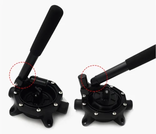 720GPH мембранный Трюмный насос для перекачки морской воды дизельный масла и ручные