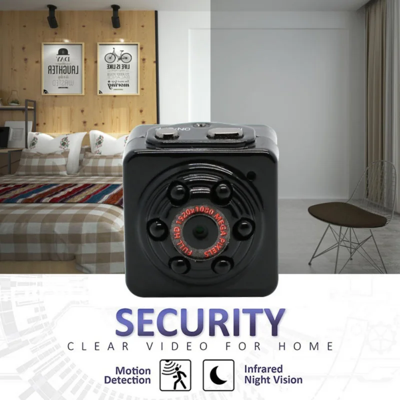Мини-камера SQ9 HD ИК Ночное Видение самая маленькая DV DVR микро-камера 480P
