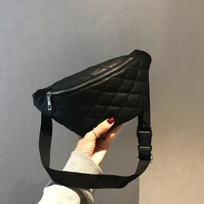 Поясная сумка Женская поясная роскошная брендовая кожаная нагрудная Красного