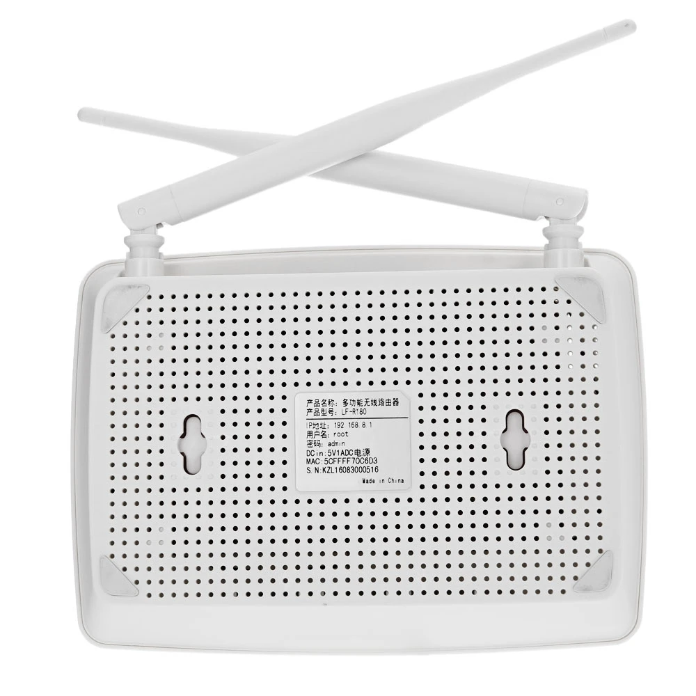 LAFALINK LF-R180 300 Мбит/с 2 x 6dBi Wi-Fi wi-fi Беспроводной маршрутизатор 32 МБ флэш-памяти
