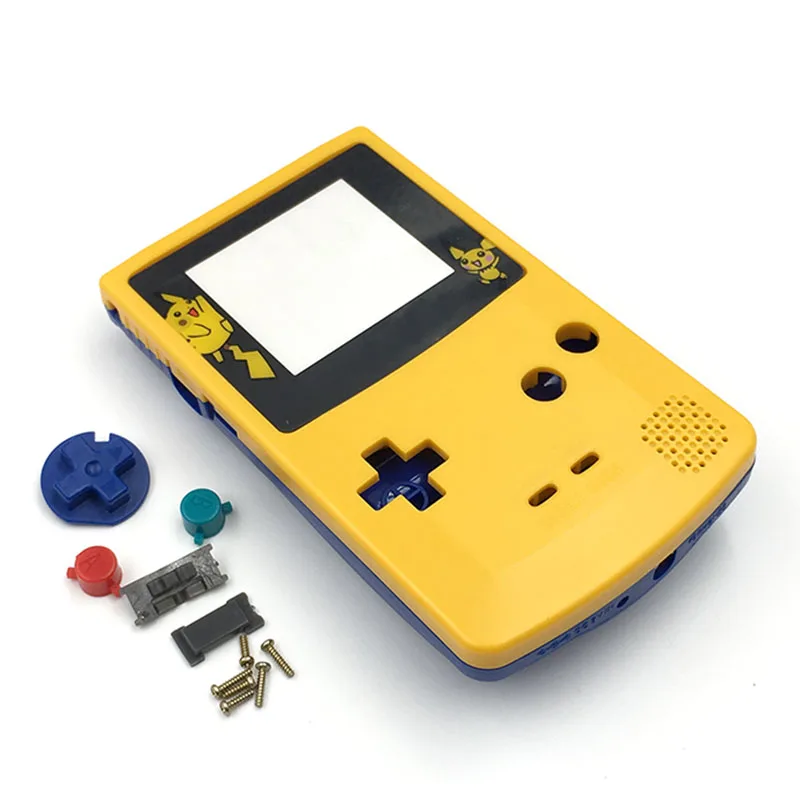6 комплектов для версии Shell для GBC Ограниченная серия Shell Замена на запчасти для Gameboy GBC игровая консоль полный корпус