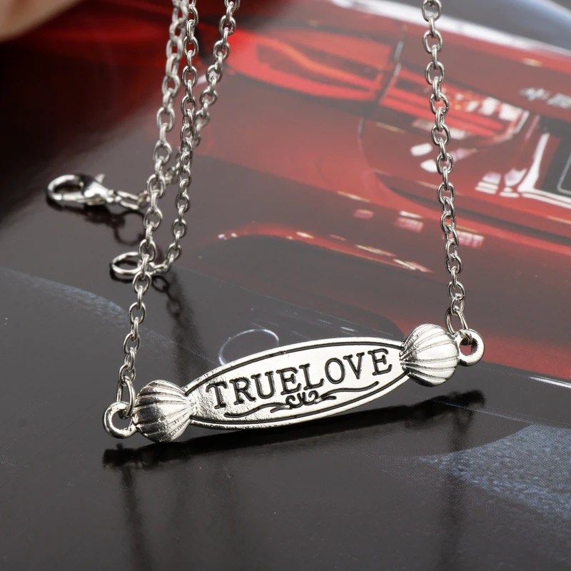 HIMYM True Love ожерелье с буквами для женщин ювелирные изделия девушек модная цепочка
