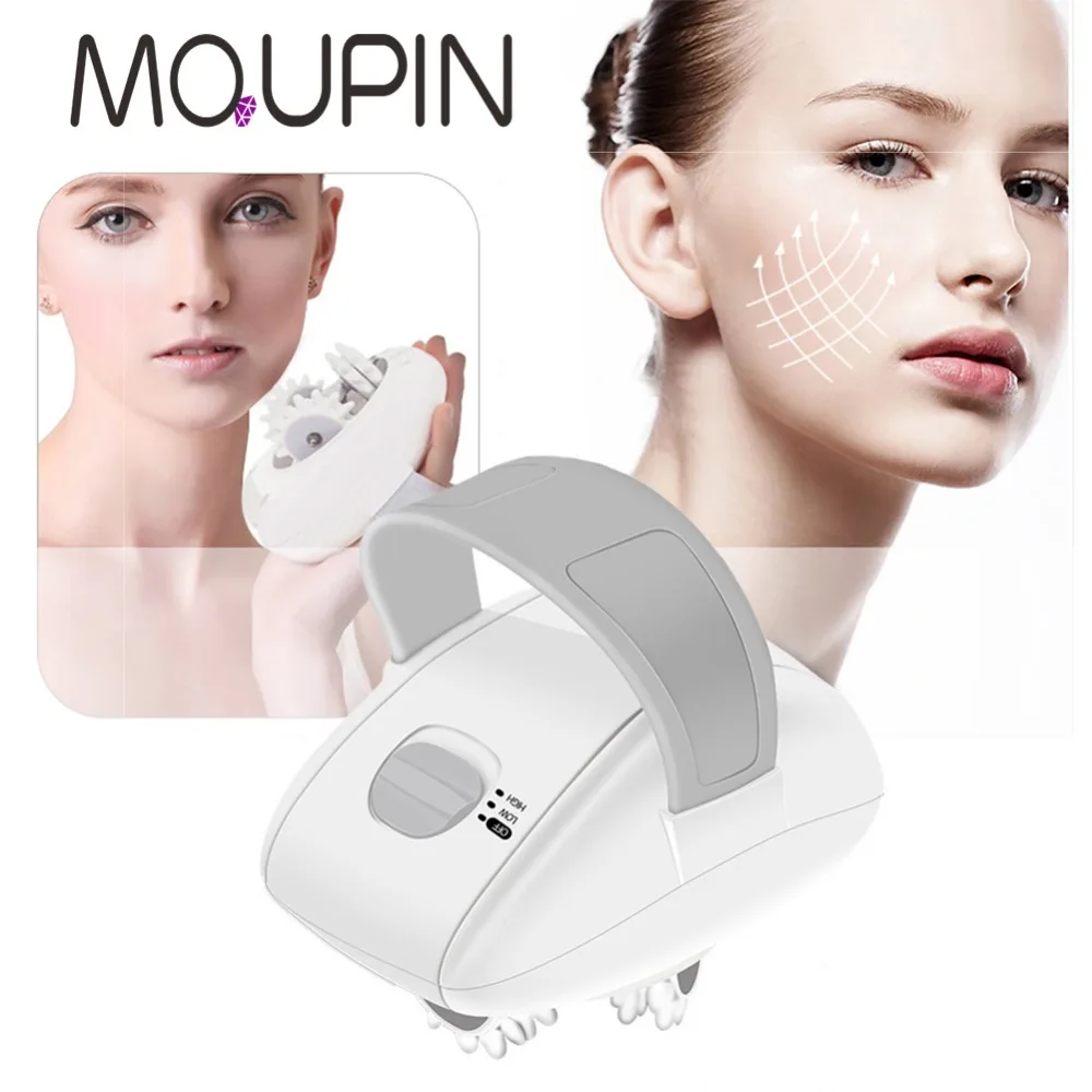 Массажер роликовый Электрический на все лицо для похудения и сжигания