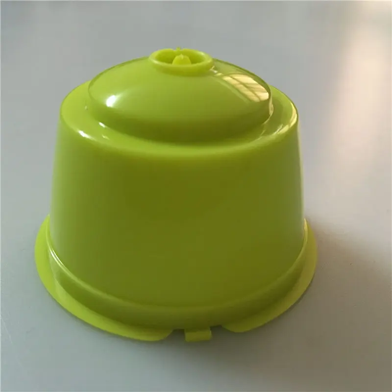 3 шт./компл. многоразового Dolce Gusto Кофе Капсула Nescafe dolce gusto многоразового пользования капсулы gusto капсулы combinacapsule пополнения 3 цвета - Цвет: 1pc Green