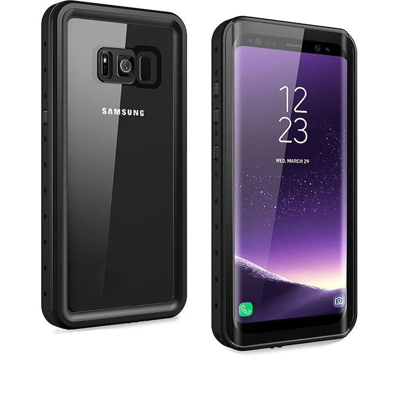 Новинка водонепроницаемый чехол для Samsung S8 S9 6 м Уровень погружения ударопрочный