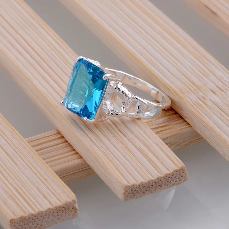 Кольцо из серебра 925 пробы с серебряным покрытием серебряное кольцо 925sterling-silver