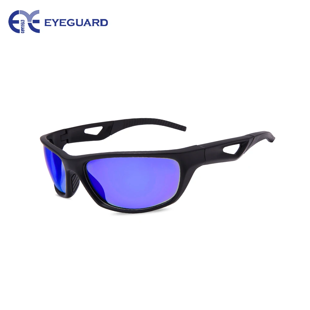 

EYEGUARD Flexible TR90 Sport Sunglasses Men Polarized UV400 Protection Outdoor Cool Goggles for Baseball Golf Running