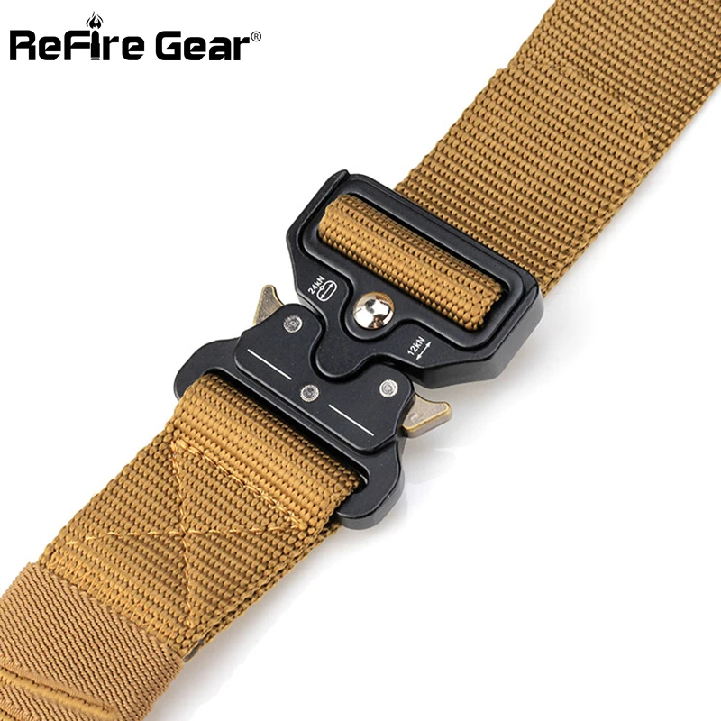 Мужской армейский ремень ReFire Gear тактический нейлоновый 3 8 см|army belt|nylon beltbelt men |