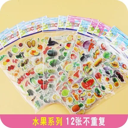 3d наклейки в виде пышных пузырей мультяшная принцесса кошка сделай сам детские