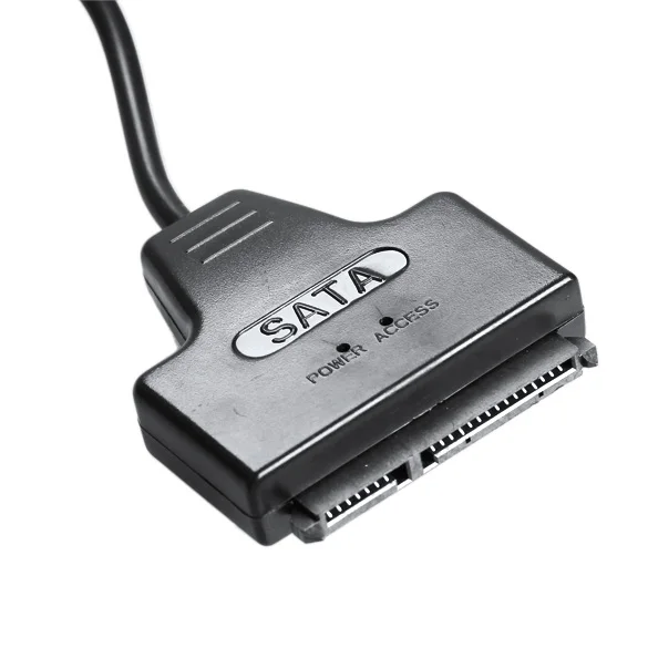 Новый адаптер USB 2 0 для SATA 7 + 15 Pin 22 жесткого диска 5 дюйма QJY99|usb 2.0 to sata|adapter cableusb |