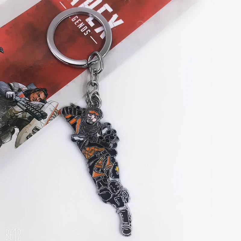 Брелок для ключей из аниме игры Королевская битва APEX ожерелье серии легенды
