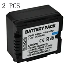 Фотоаппарат WHCYonline, 2 шт., 800 мА  ч,  VBG070, фотоаппарат для Panasonic AGHMC150 HMC150PJ HMC153MC HMC70 HMR10 HMR10A
