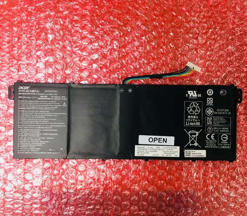 Новые оригинальные Батарея для Acer Aspire ES1 131 331 512 520 521 522 531 731 TravelMate B116 Extensa 2519|battery for