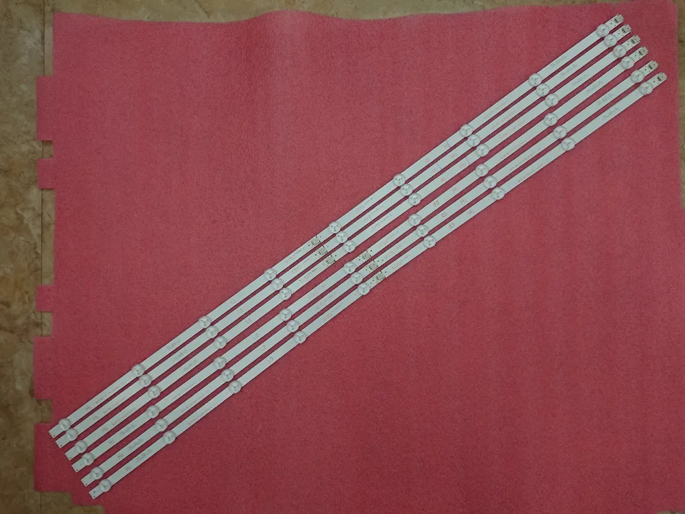 Новый 10 Набор = 120 шт R1 L1 R2 L2 Светодиодная лента Замена для 47LA6200 47LN5400 6916L-1527A 6916L-1528A