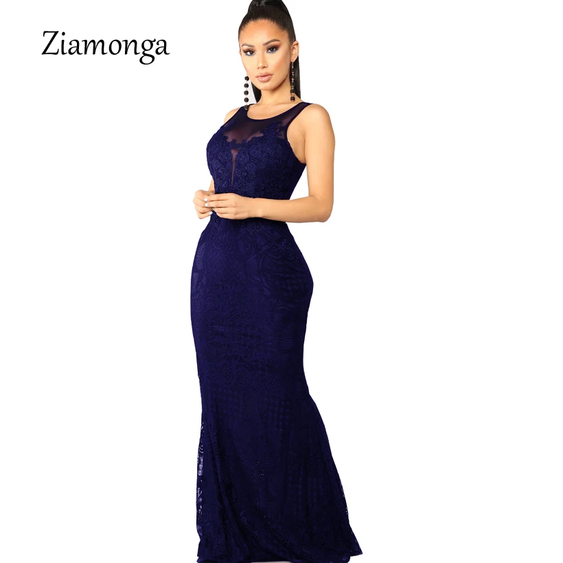 Ziamonga элегантного цветочного кружева вечерние платье Для женщин пикан | Женская