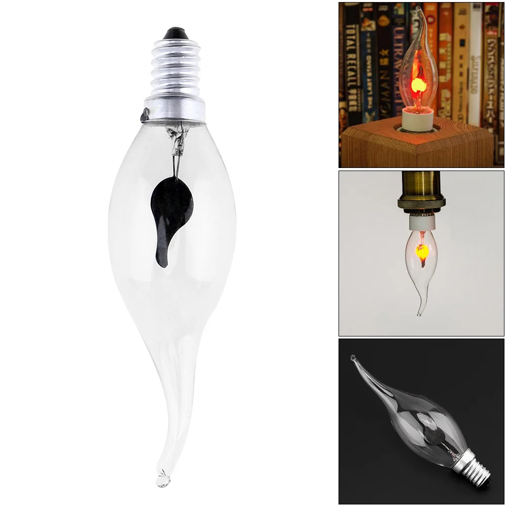 1 Вт 220V C35 Edison E14 в винтажном стиле энергосберегающий декоративный светильник