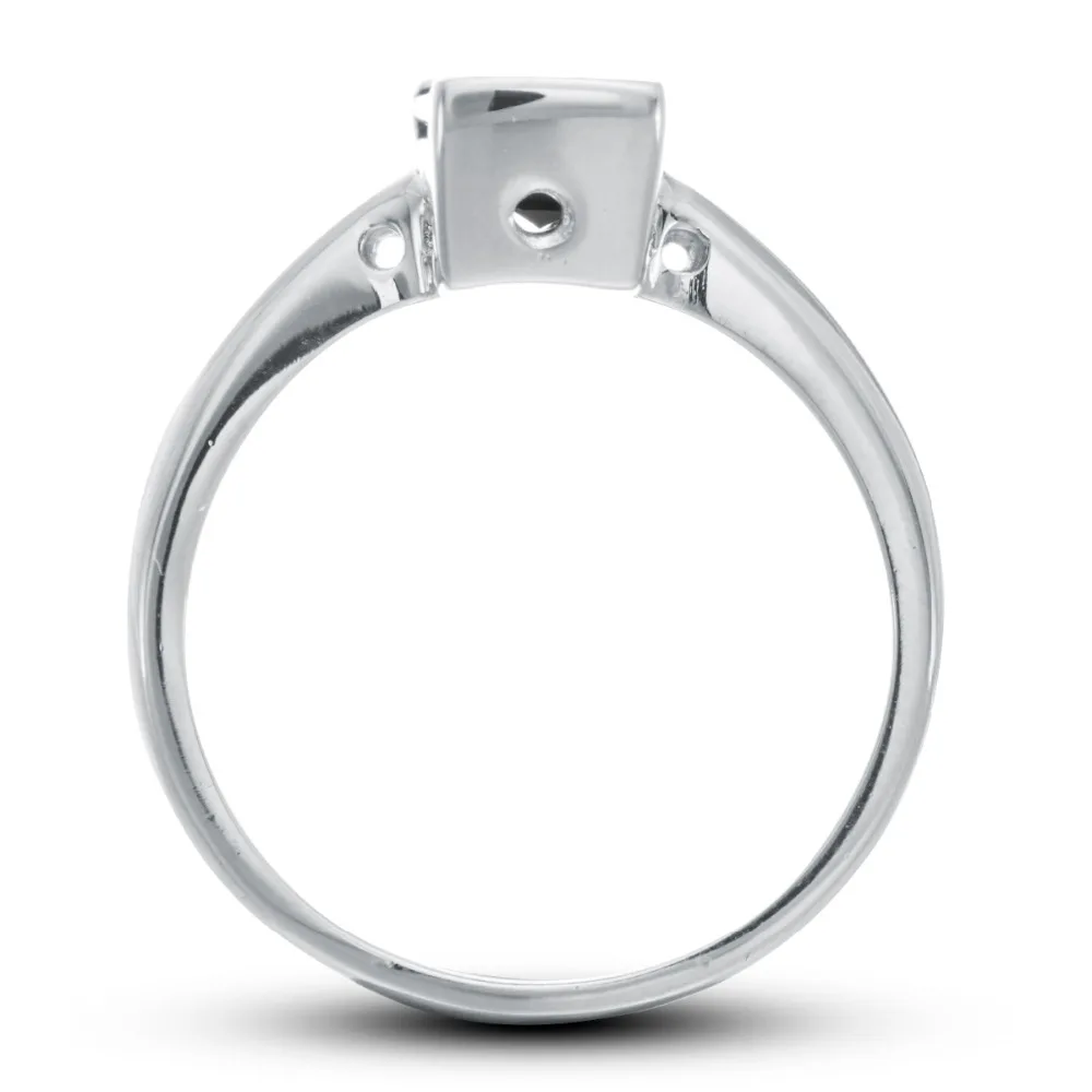 HUTANG 2.6ct Природный Черный гранат Твердые 925 пробы Серебряное кольцо драгоценный камень ювелирные украшения женские рождественский подарок