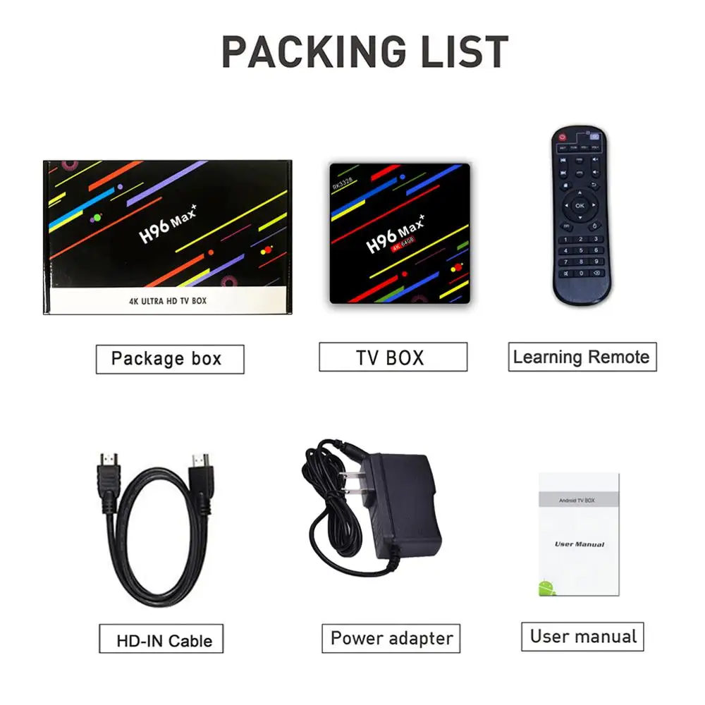 ТВ-приставка LEMADO H96 MAX Pro Android 9 0 телеприставка Rockchip RK3328 4 Гб RAM 64 ROM 4K Google Player Store Smart TV