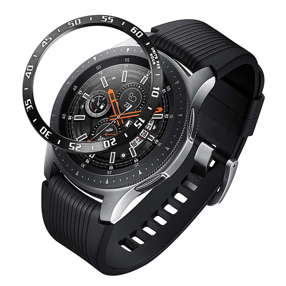 Ободок из нержавеющей стали для samsung Galaxy Watch 46 мм/gear S3 классический Frontier Защита от царапин чехол клейкая крышка