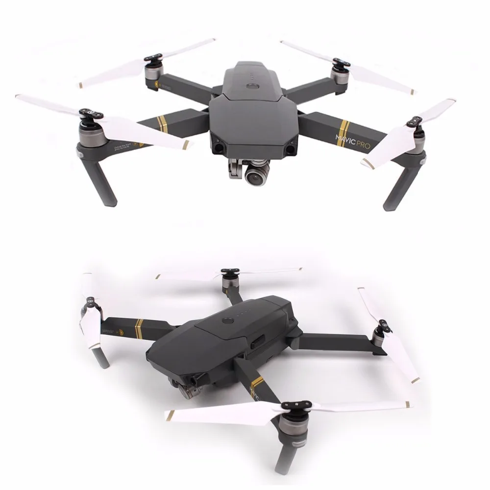 2 пары 8330F пропеллеры быстросъемный складной реквизит для DJI MAVIC PRO-белый |
