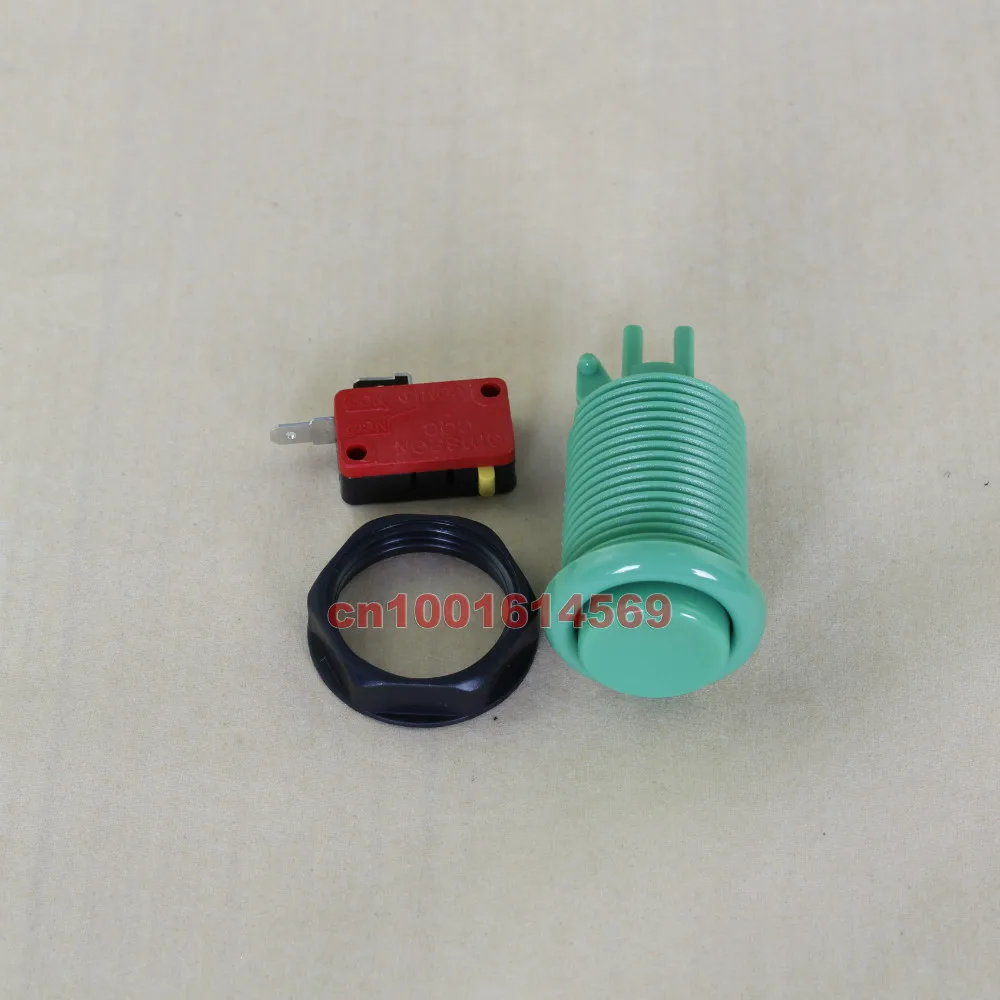 10 шт. Easyget Новый HAPP Стандартный аркадный набор сделай сам детали 30 мм кнопки для MAME