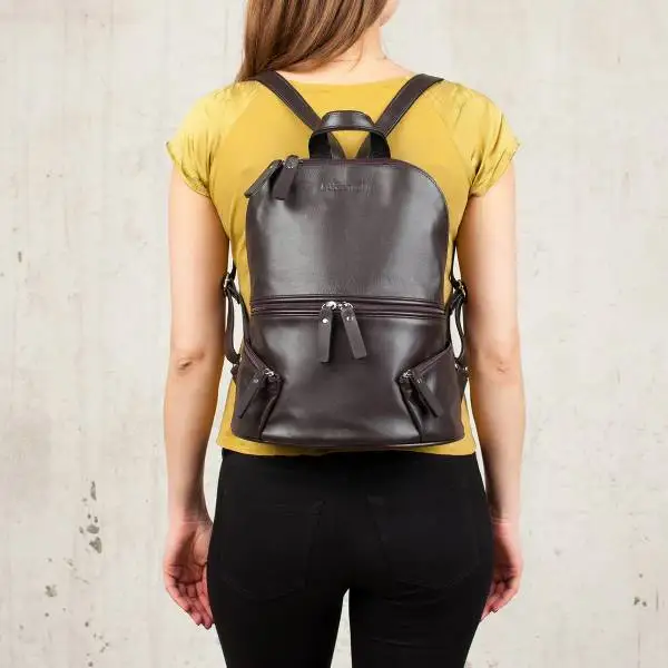 Женский кожаный рюкзак LAKESTONE|Женские рюкзаки| |