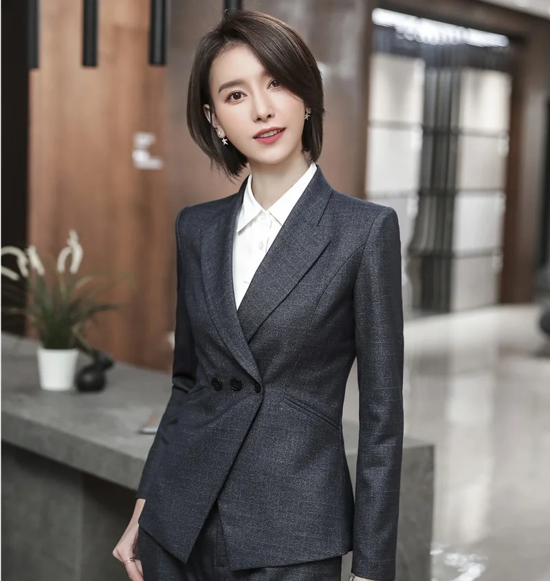 Деловые блейзеры и куртки из высококачественной ткани пальто женская одежда для