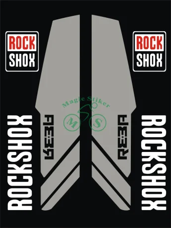 Ручной работы из 2 предметов/набор передняя вилка наклейки для велосипеда на