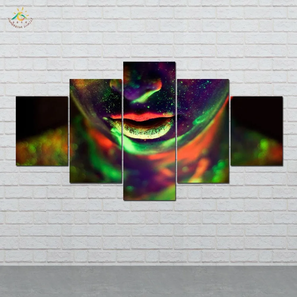 Милая цветная юбка для девочки Wall Art HD Художественная печать на холсте Картина