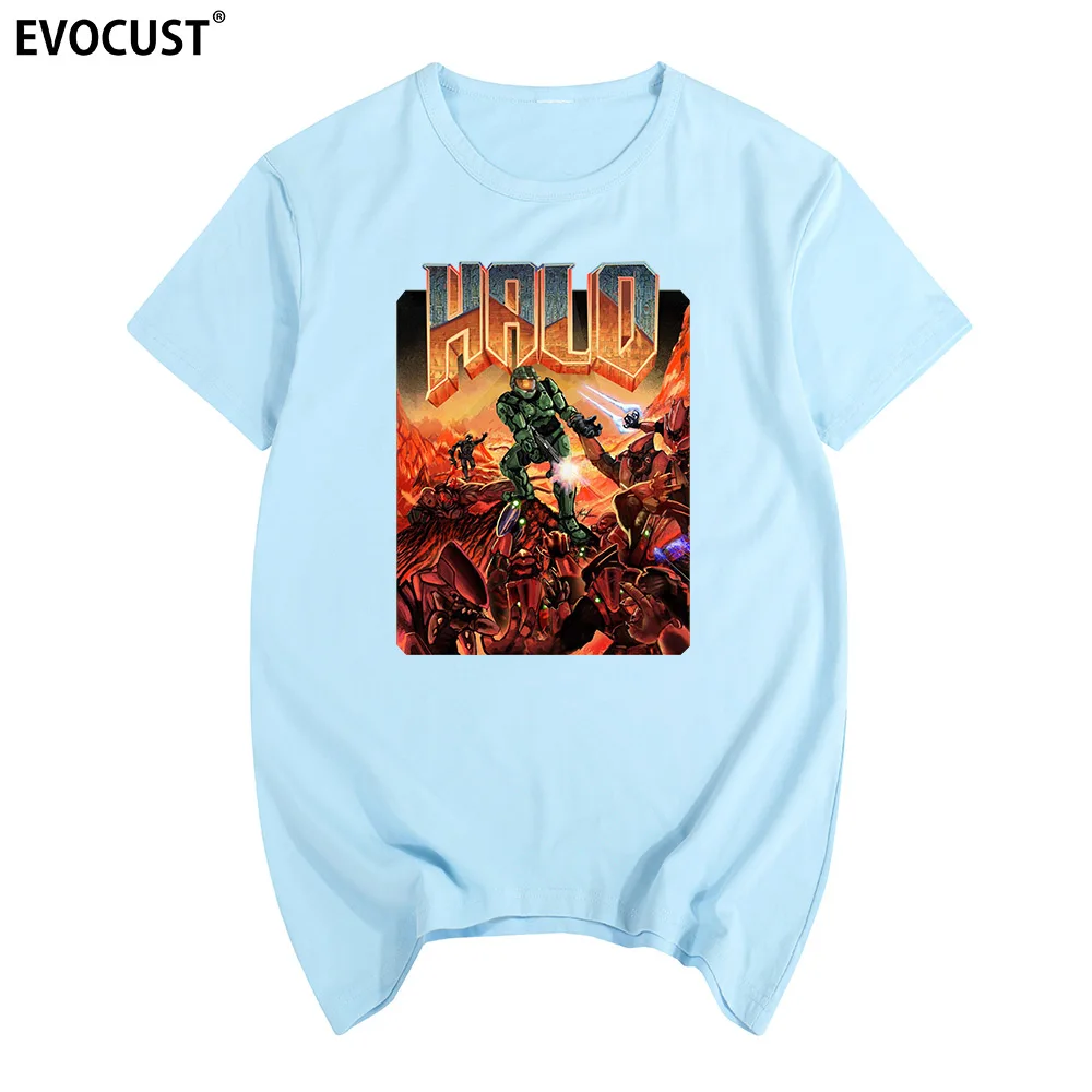 Master главный аниме Войн Футболка с принтом Хлопковая мужская футболка новая