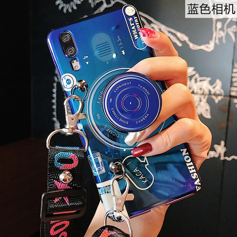 For OPPO F1S A59S F3 A77 A57 A39 F5 A73 A75S A83 A1 A71 2018 A79 F7 A37 A9 A3 Blue ray Case+Stand+Lanyard |