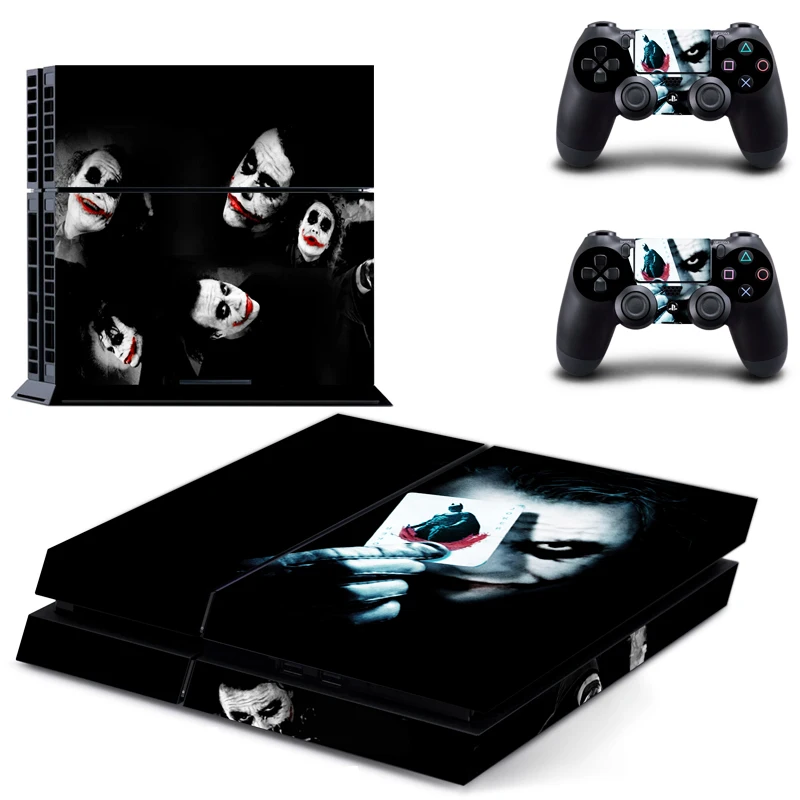 Joker series Vinyl Skin Sticker for Sony PS4 Pro Console 2 Controllers Decal Cover Game Accessories Batman | Электроника