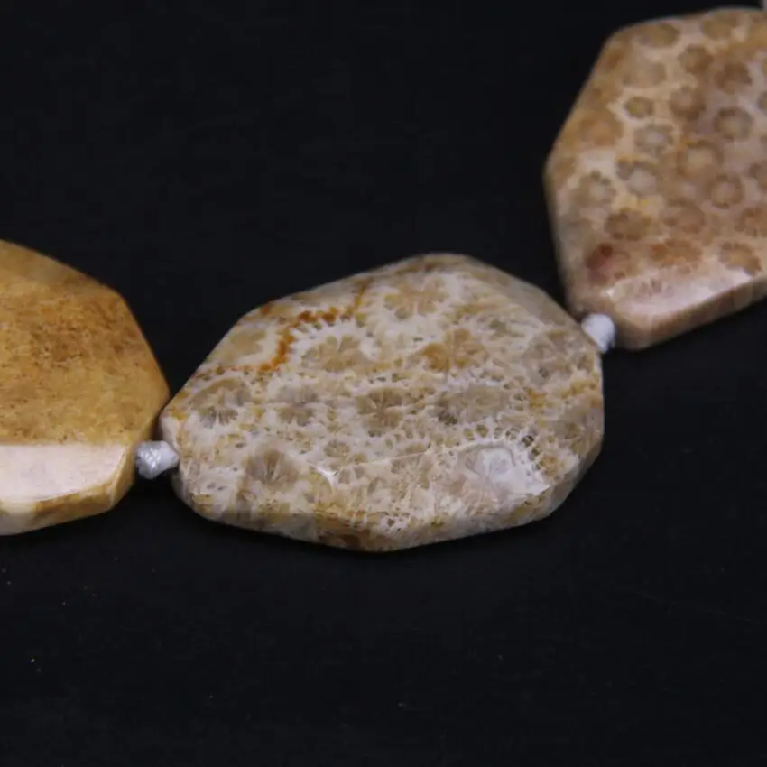 Бусины из натурального нефрита ограненные Агаты 8-9 шт./нить | Украшения и