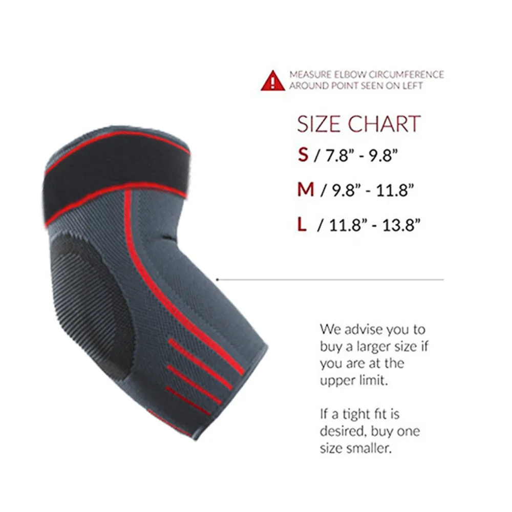 Защита локтя Поддержка в суставах мышцах Спорт умеренное сжатие рукав протектор