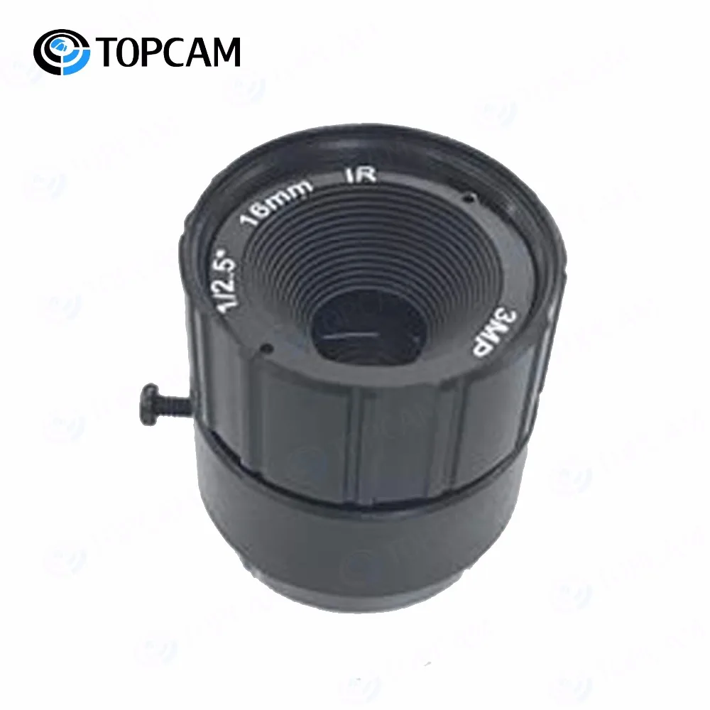 3 мегапикселя 16 мм объектив 3MP CCTV CS Mount для камеры безопасности | Безопасность и