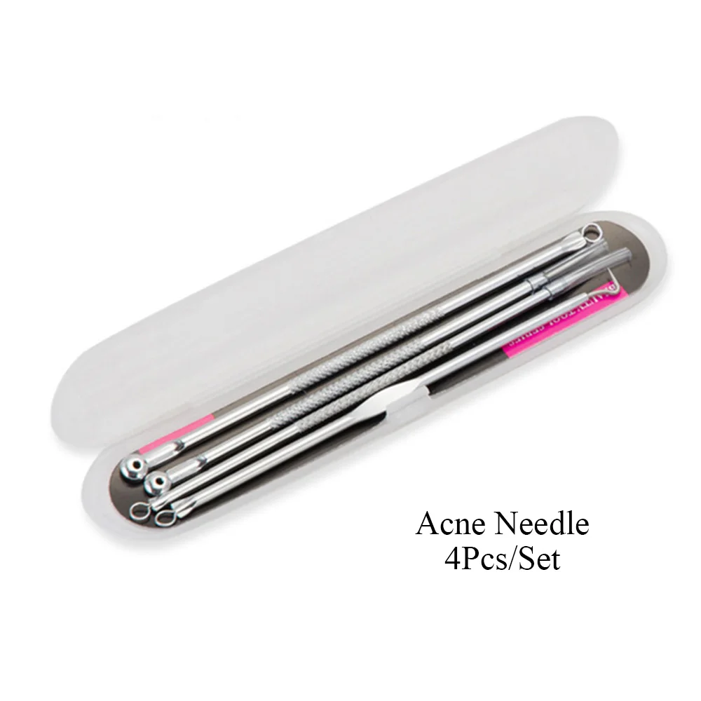acne needle Черная маска Ameizii, очищающие маски для лица от синей грязи для удаления черных точек, Глубокое Очищающее Средство против акне, уход за кожей - Цвет: acne needle